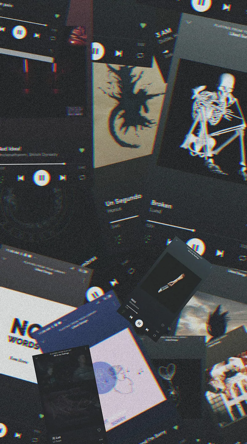 Gambar 07. spotify collage music