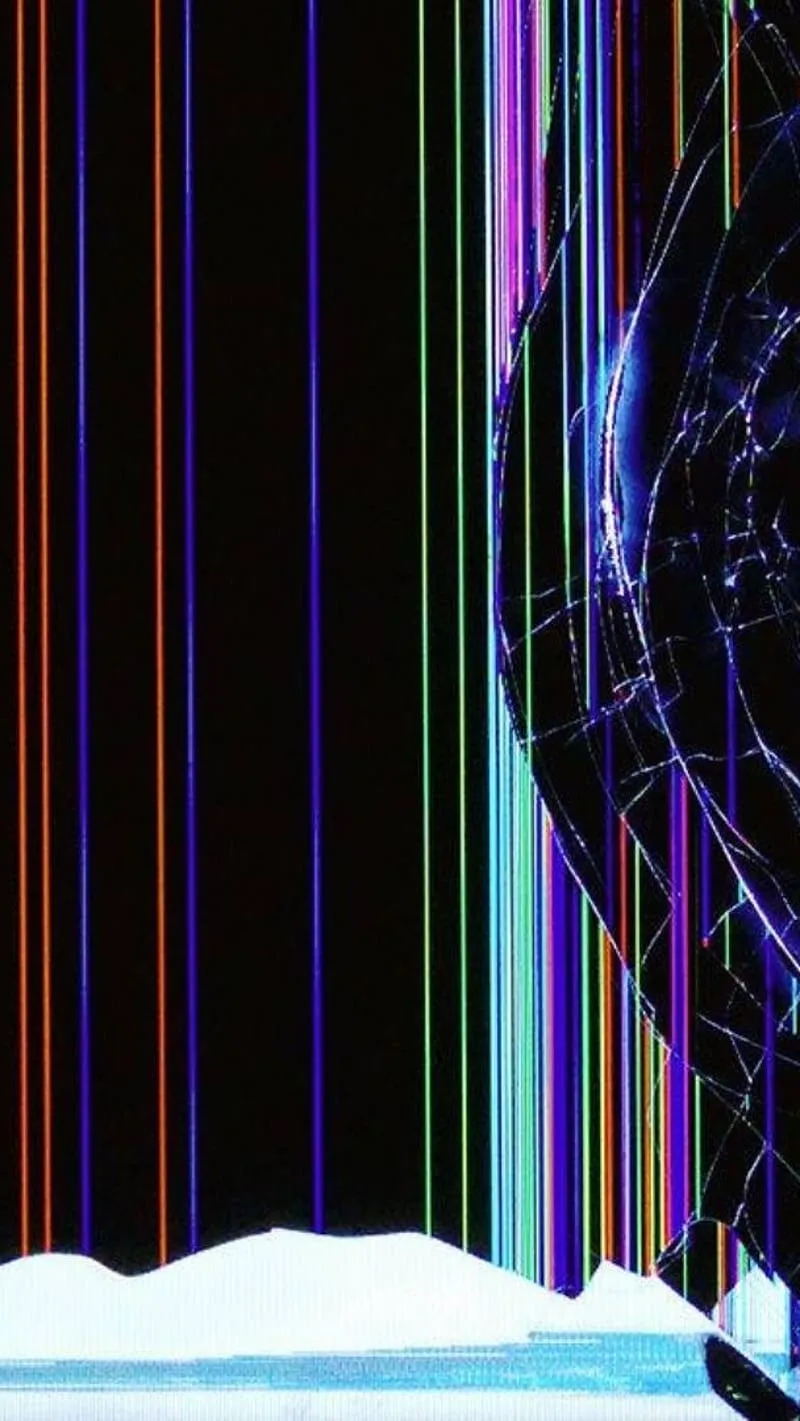 Gambar 09. broken lcd screen