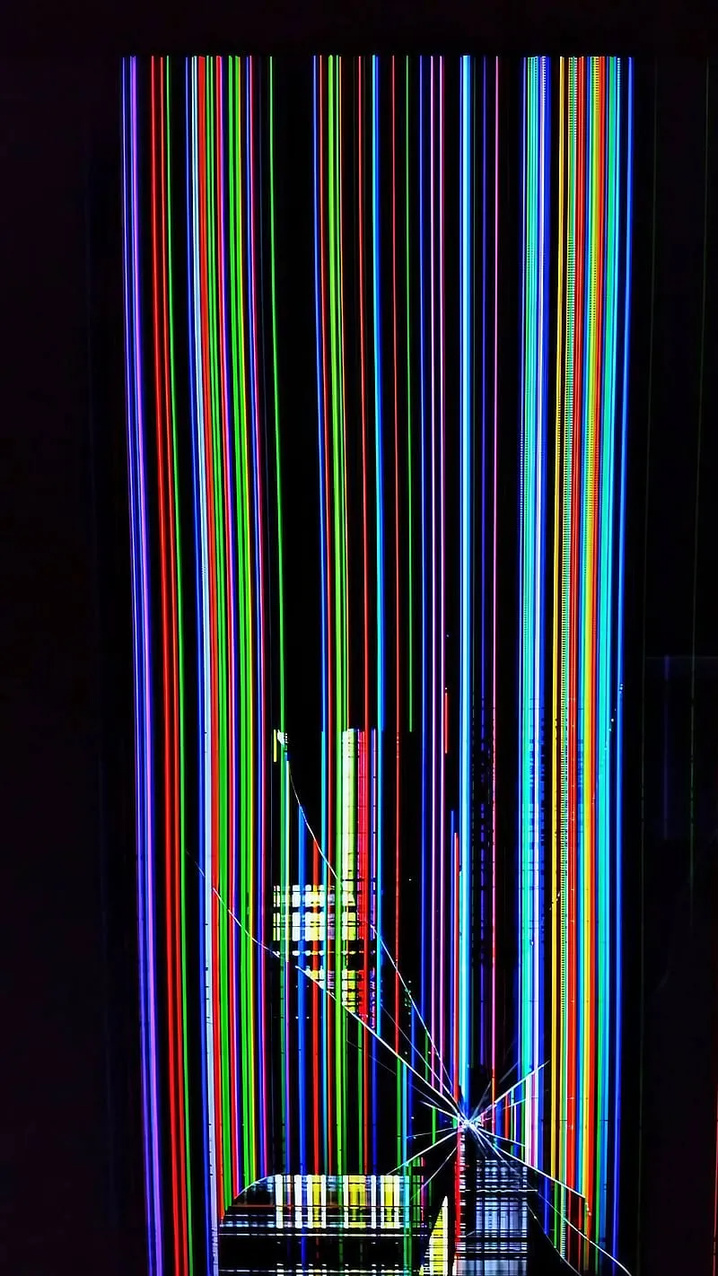 Gambar 14. display damage colorful