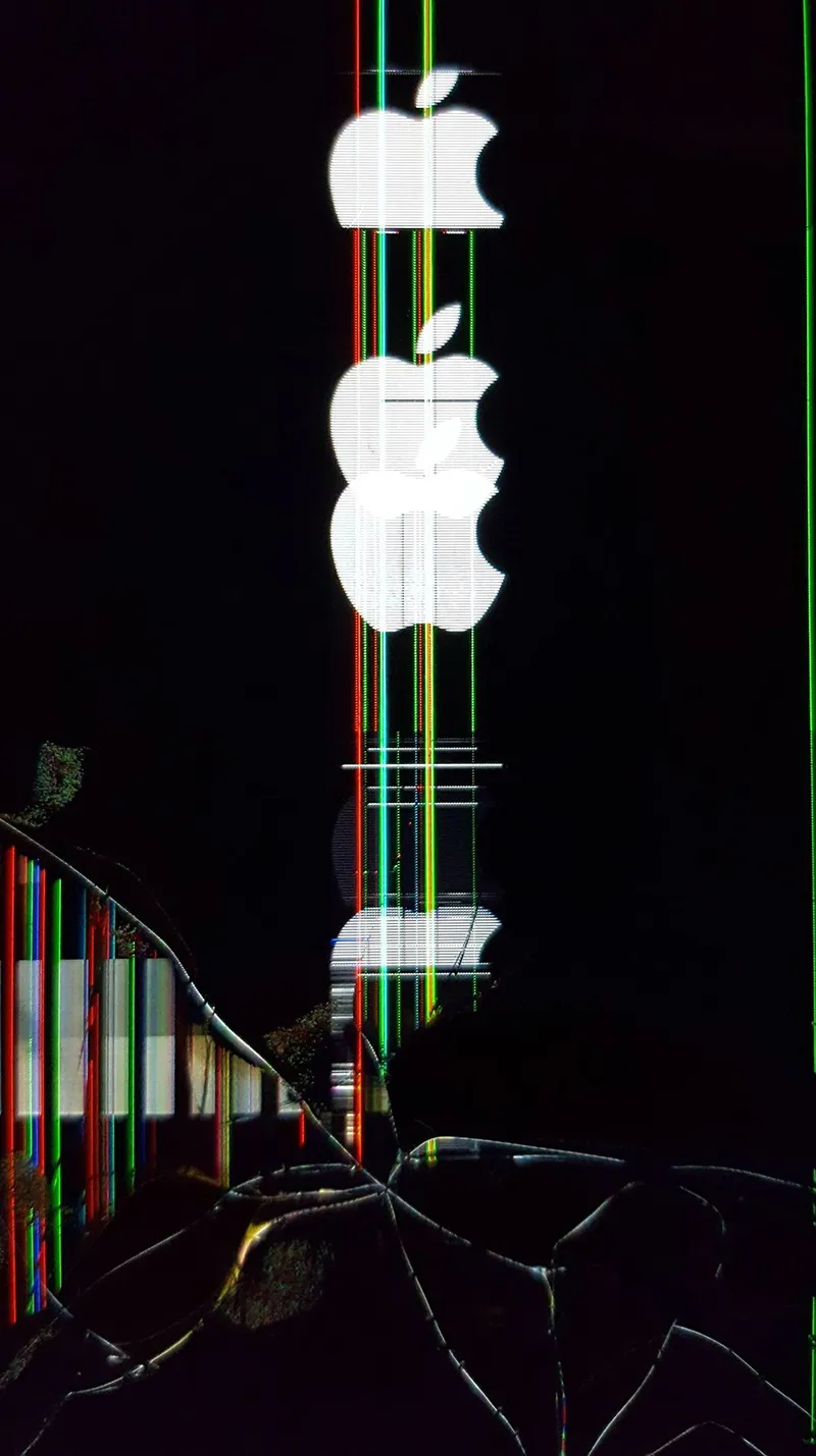 Gambar 19. iPhone screen rusak