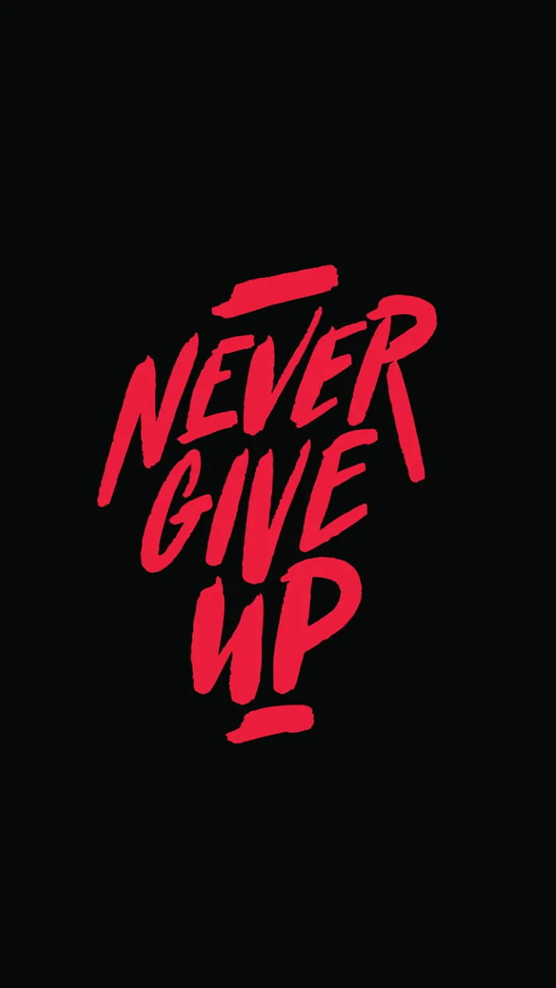 Gambar 21. Never Give Up