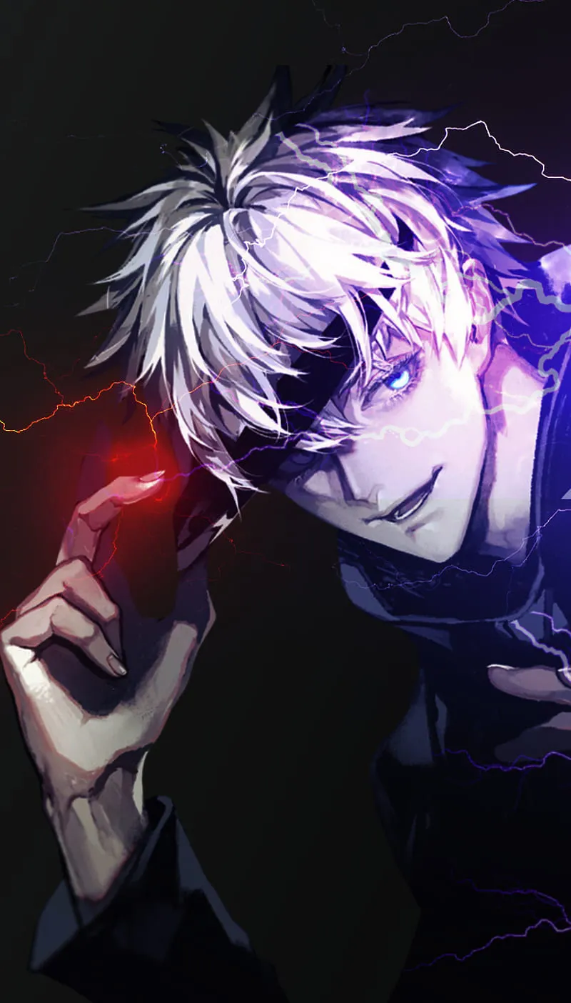 Gambar 22. gojo anime boy