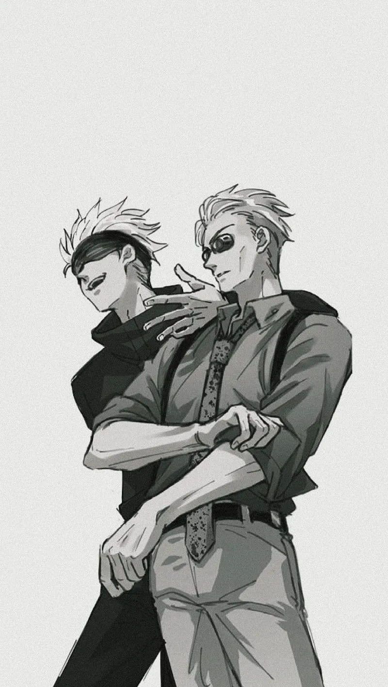Gambar 23. HD wallpaper gojo satoru friend