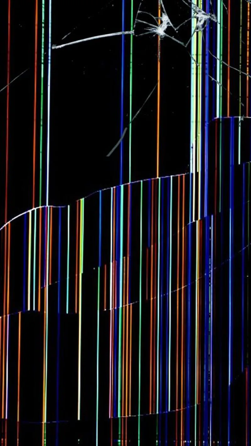 Gambar 24. LCD HP rusak