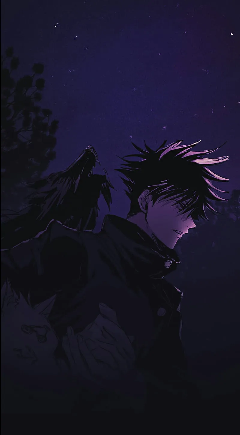 Gambar 28. fushiguro megumi anime itadori jujutsu kaisen