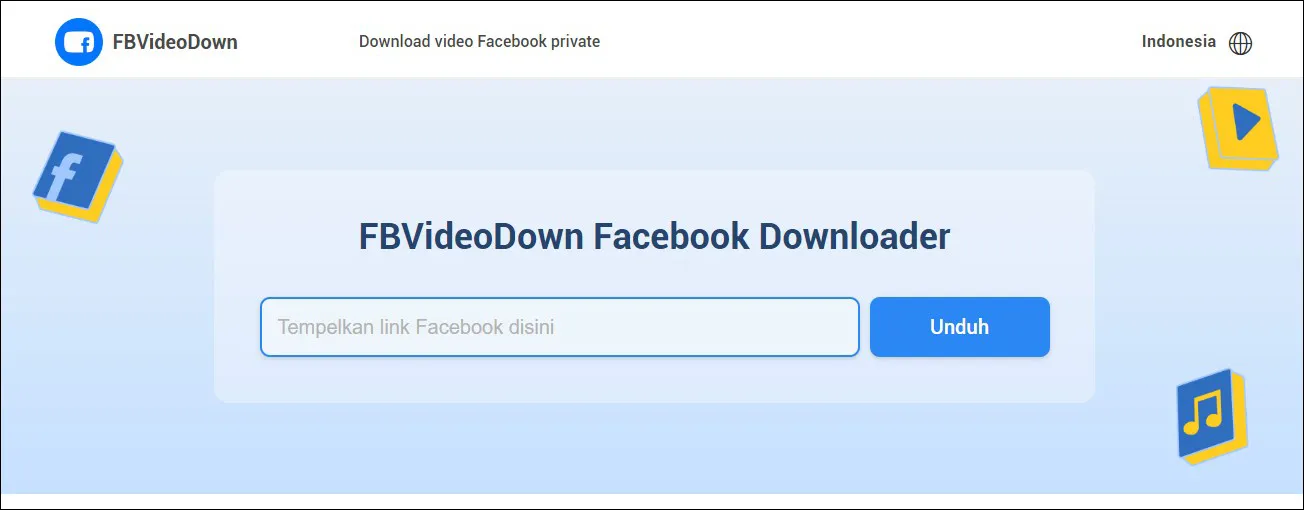 3 Buka Situs FBVideoDown