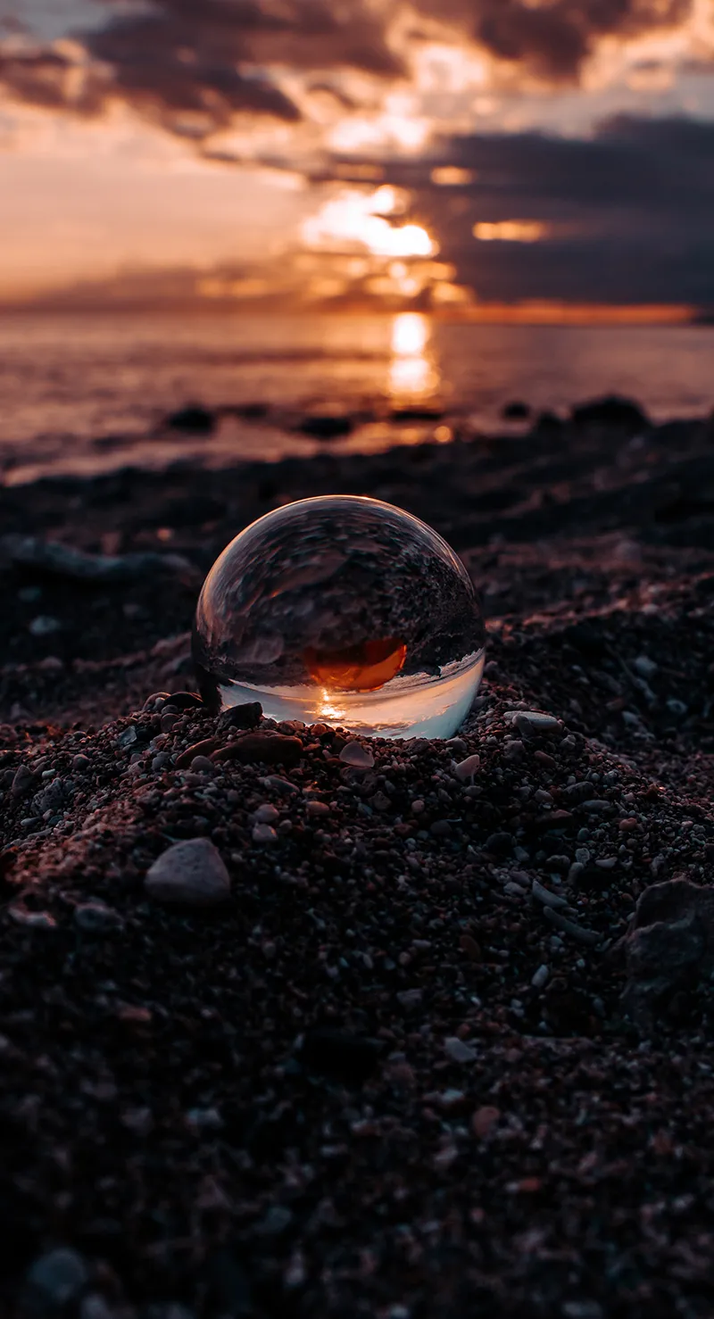 Gambar 01. Pemandangan Sunset