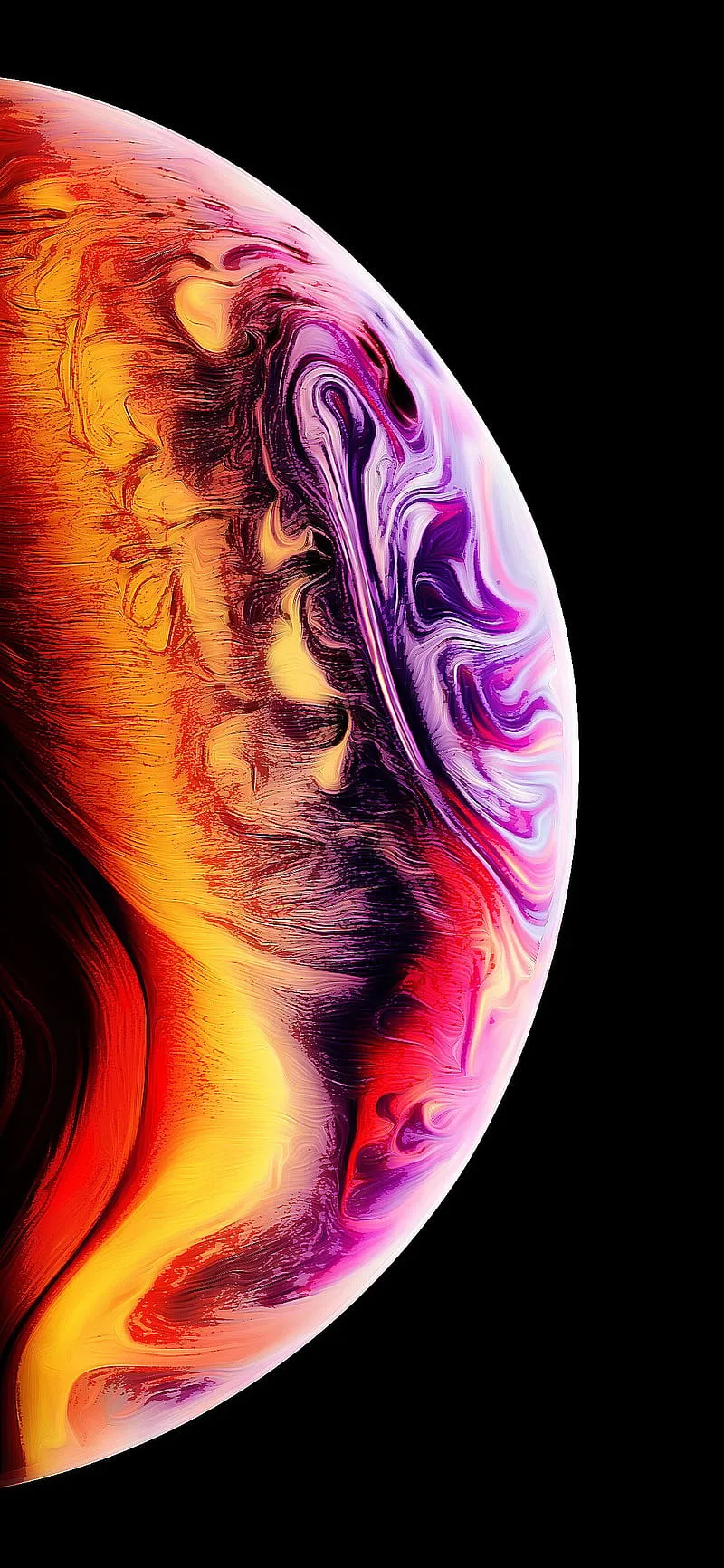 Gambar 17. HD wallpaper iphone xs max apple black