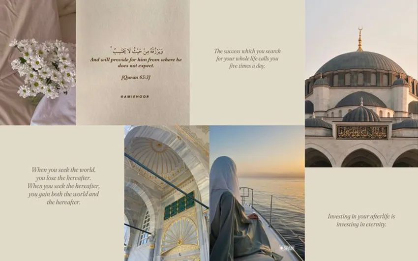 Gambar 18. Desktop islamic aesthetic