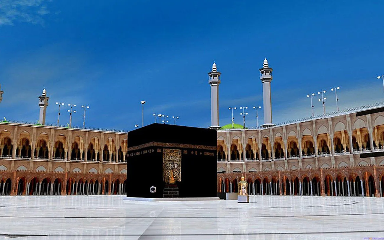 Gambar 26. Kaaba blue sky