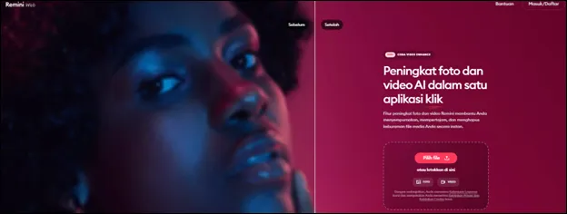 Aplikasi Penjernih Foto - Remini