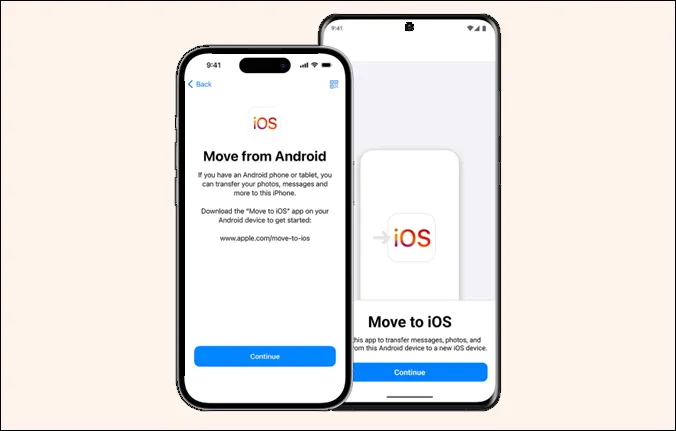 Transfer WhatsApp via Move to iOS
