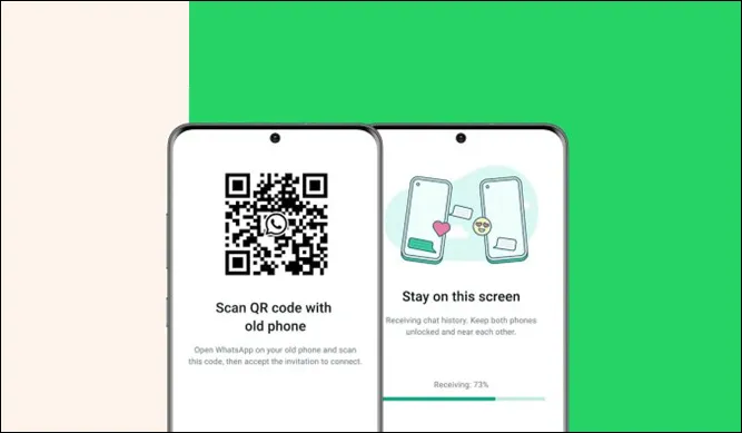 Transfer WhatsApp via QR Code