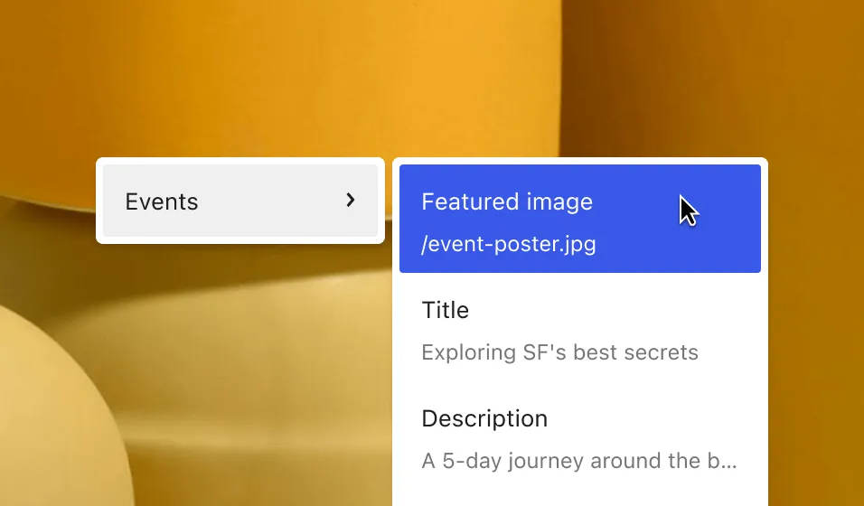 Bind Controls to External Sources