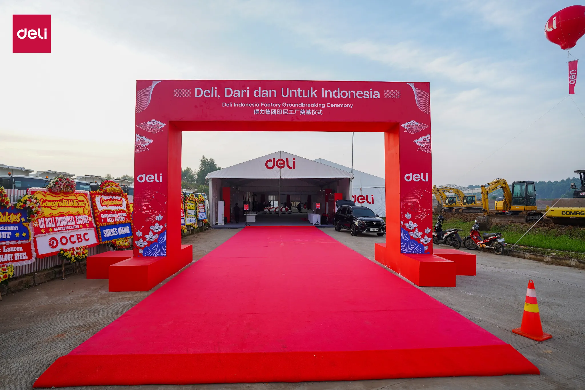 Groundbreaking pabrik Deli Group