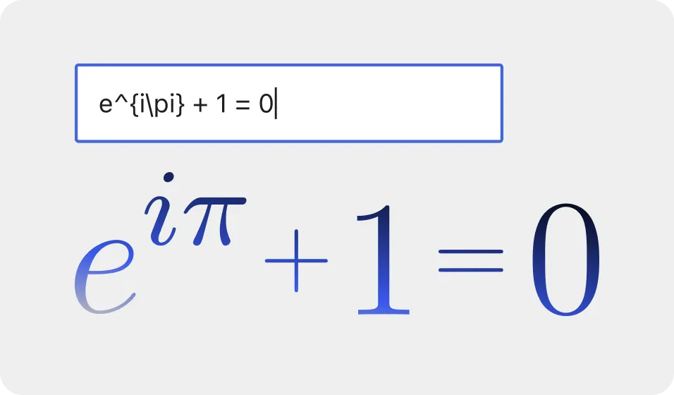Math Block & Formatting