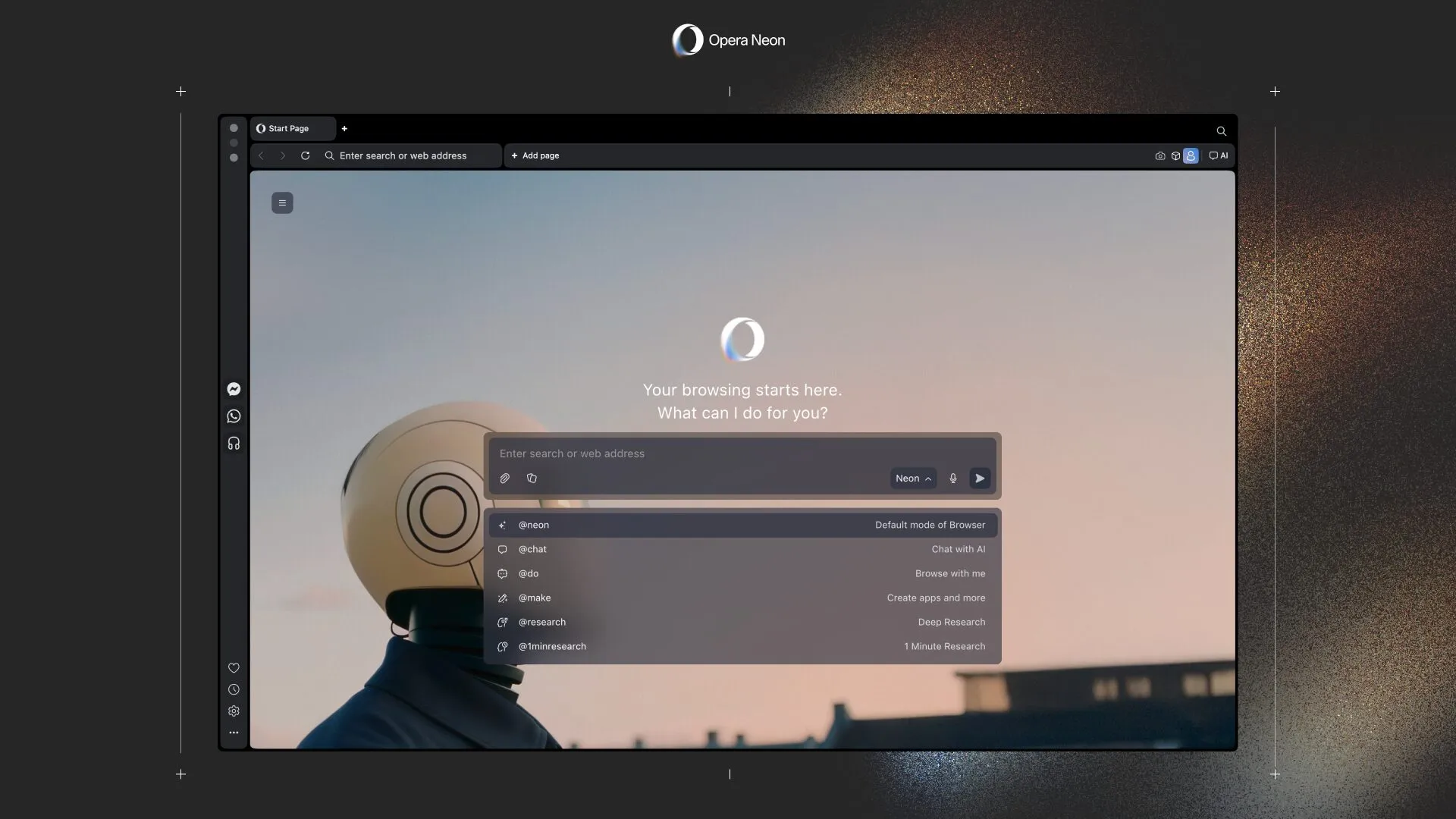 Share Opera Opera buka akses publik ke Opera Neon, Browser AI Agentic Eksperimental ...