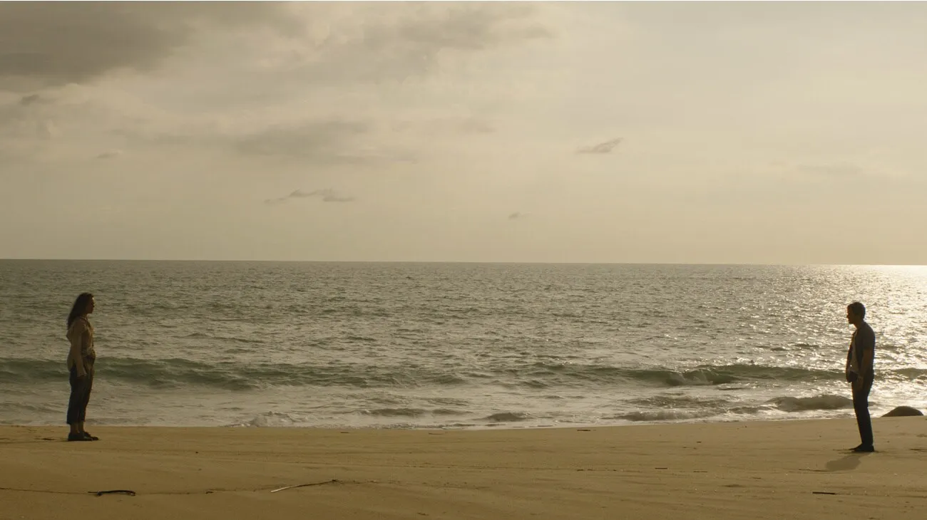 Rachal McAdams as Linda Liddle and Dylan O'Brien as Bradley Preston in 20th Century Studios - SEND HELP