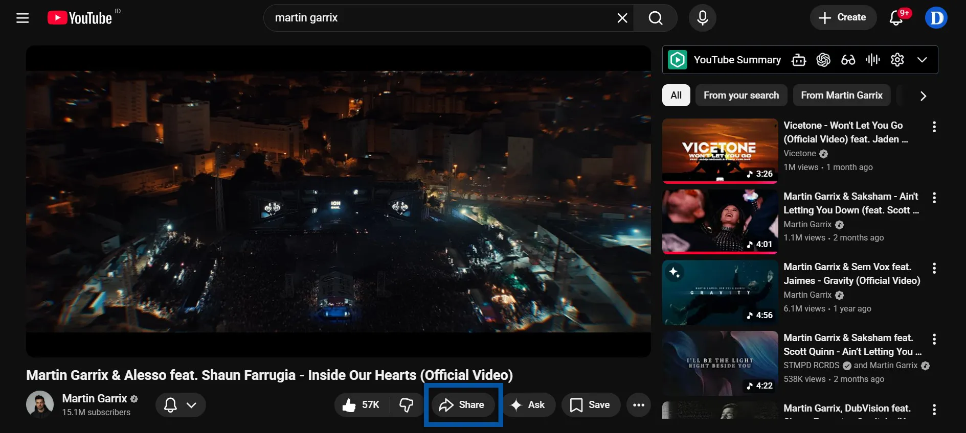 1 Buka YouTube dan pilih video yang ingin di download