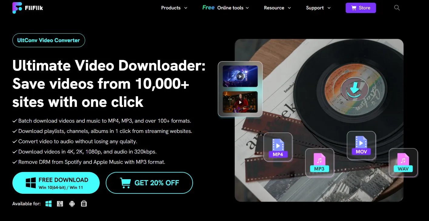 Download ultconv dari Situs Resmi