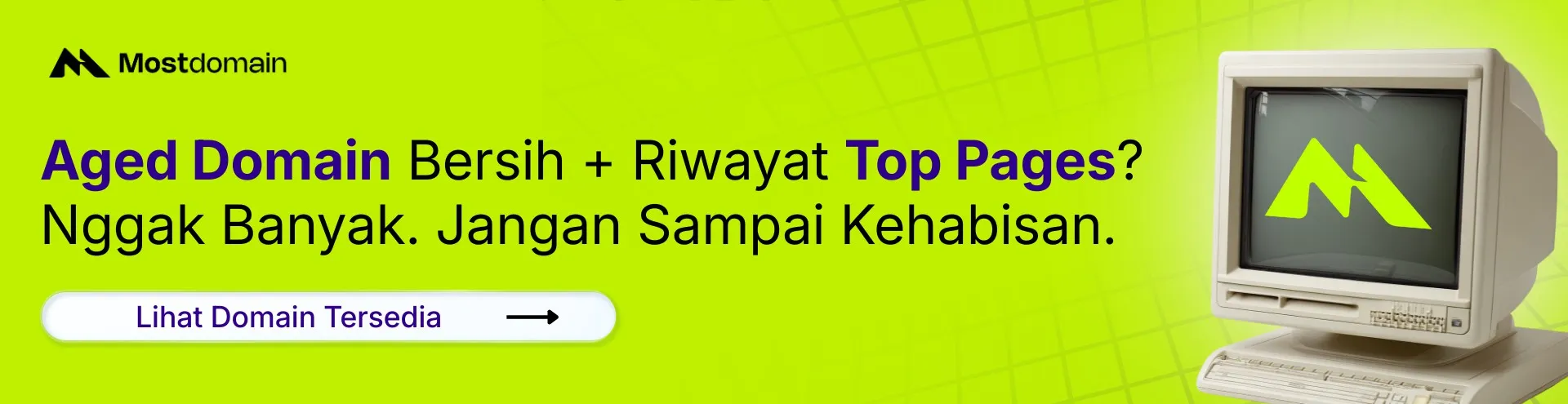 Beli Aged Domain Bersih dan Riwayat Top Pages