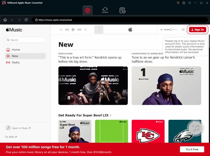 1 Install ViWizard Apple Music Converter
